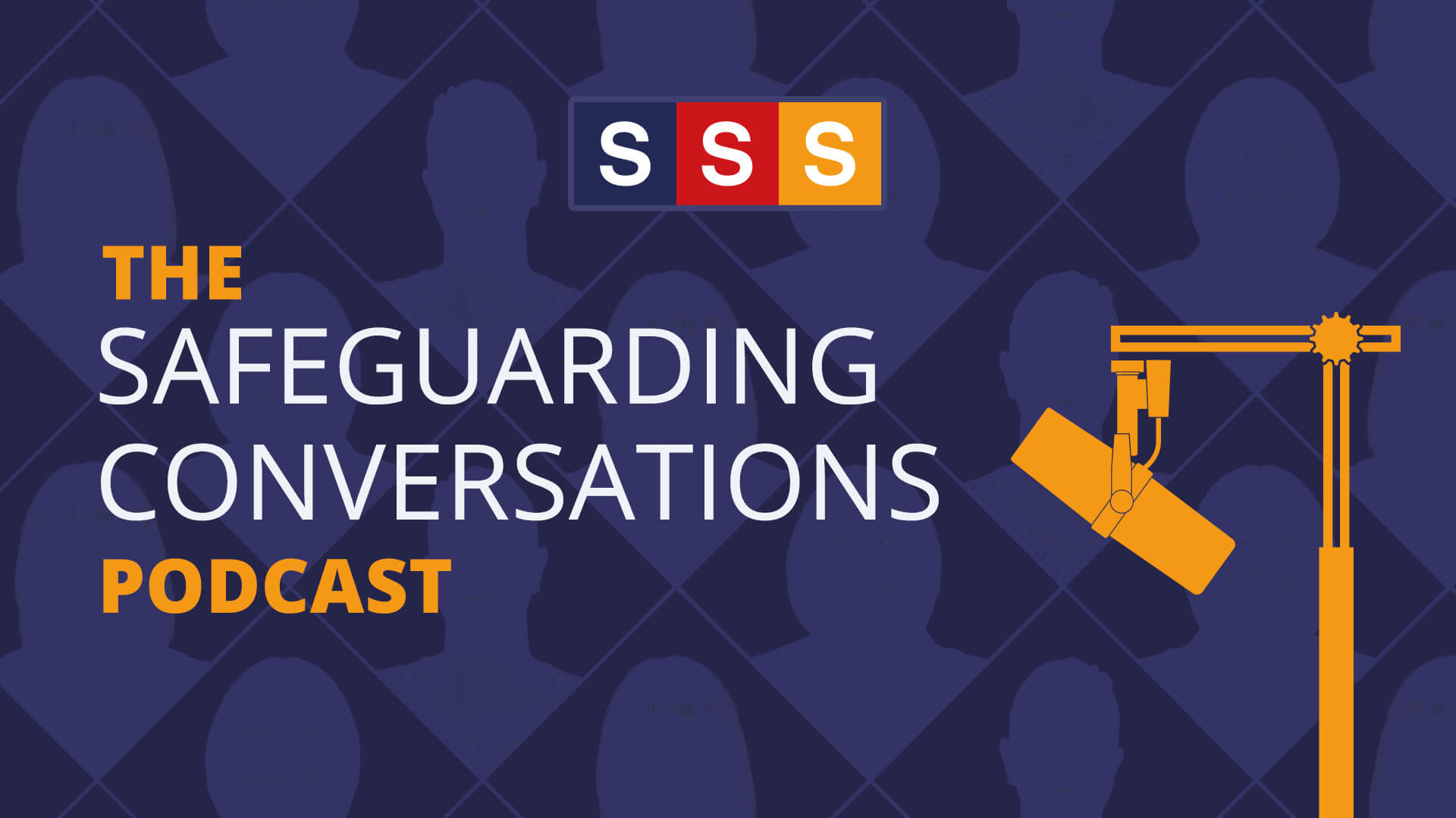 Screen with the Safeguarding Conversations Podcast logo