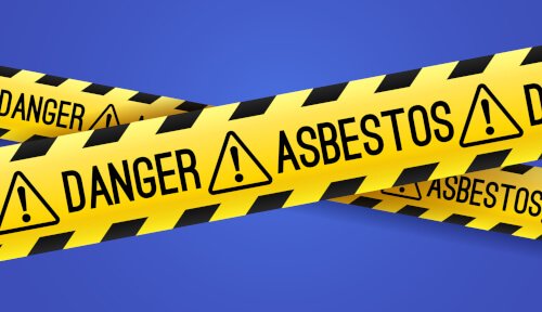 asbestos warning tape