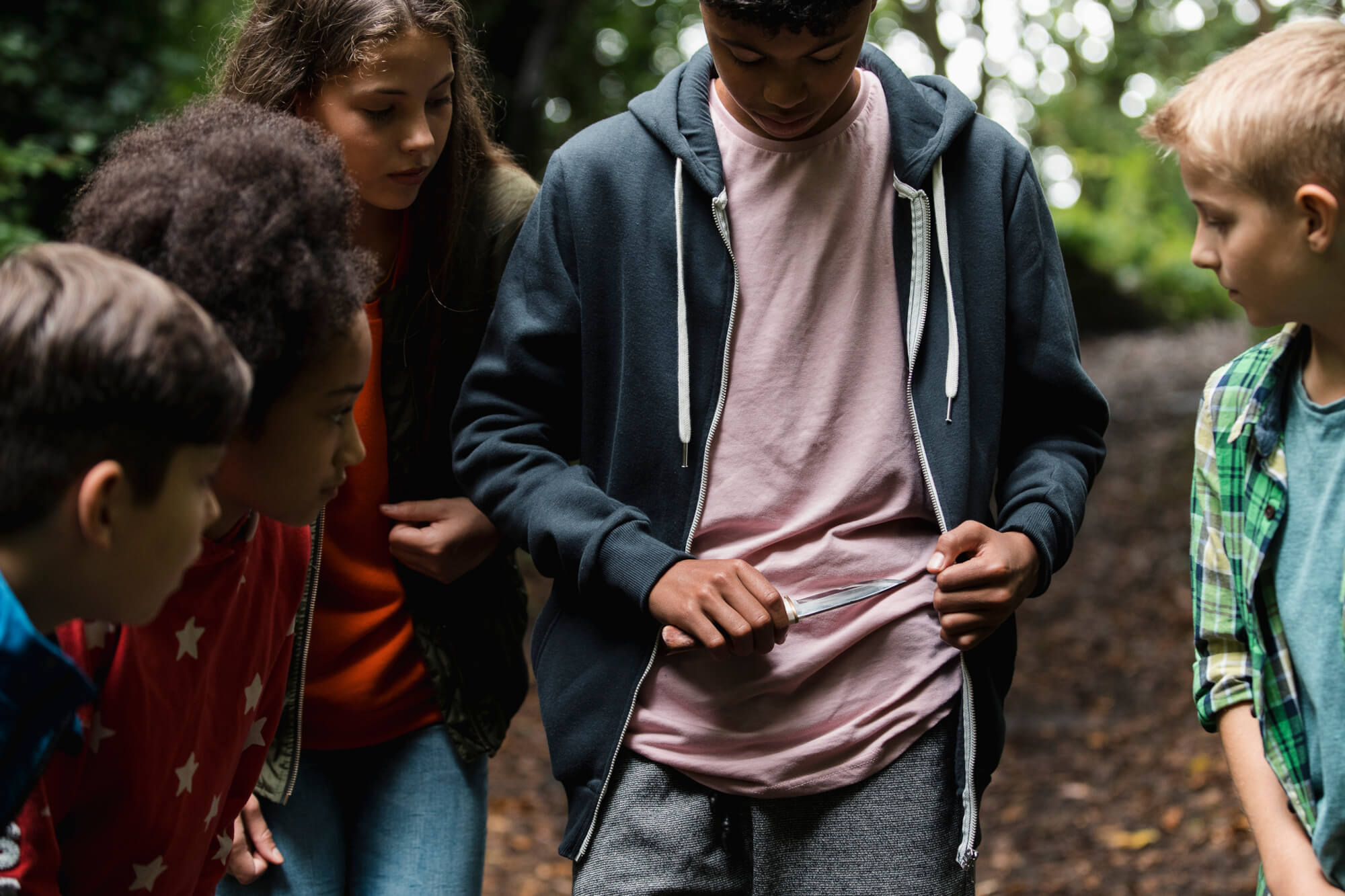 Children as young as 11 carrying knives feature image