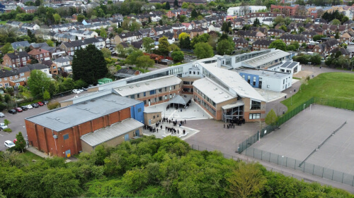 UK school from above